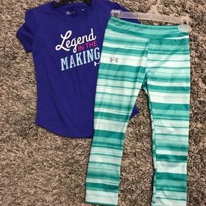 Toddler girl UA size 4t